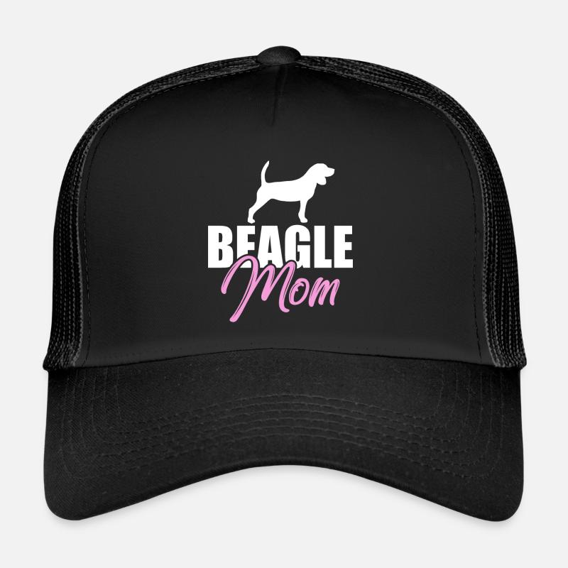 Beagle Mom Mama Mutter Hund Dog Trucker Cap