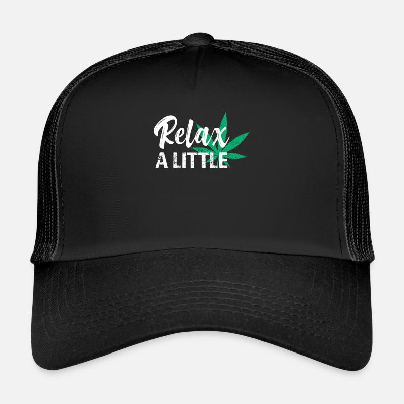 Herbe Fumer Relax Casquette trucker 