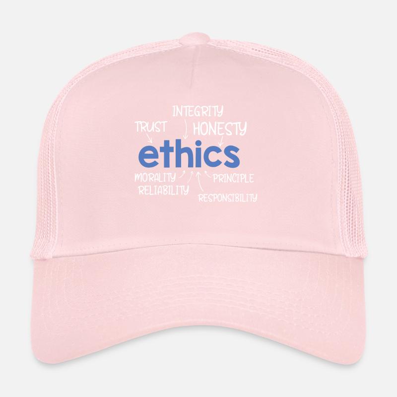 Éthique Mot Description Casquette trucker 