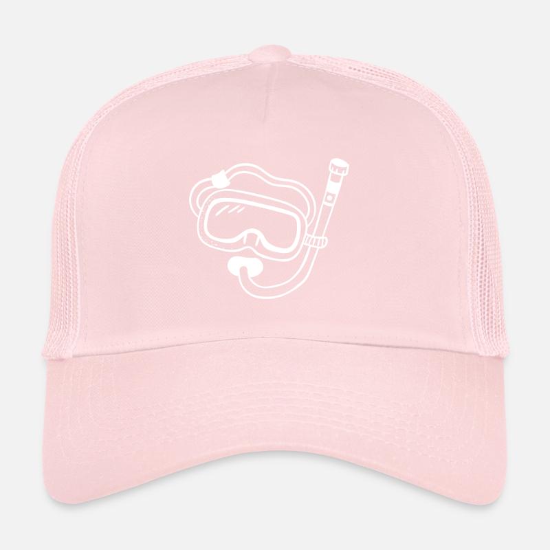 Schnorcheln Taucherbrille Schnorchel Geschenk Idee Trucker Cap