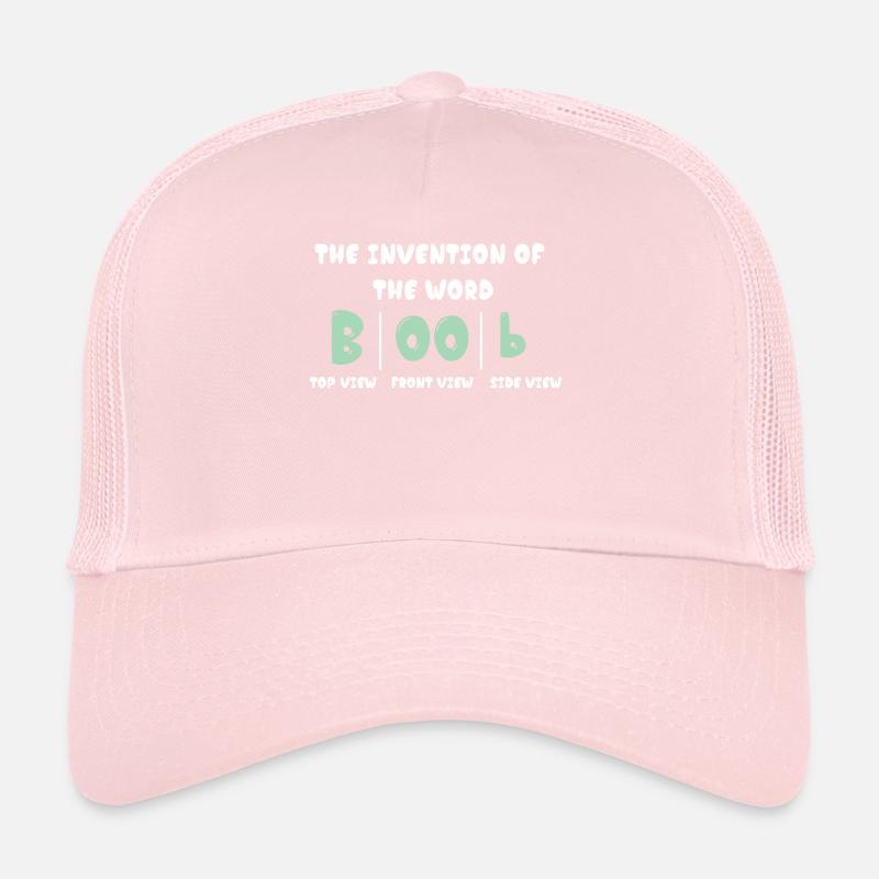 Breasts Word Invention Boobs Trucker Cap