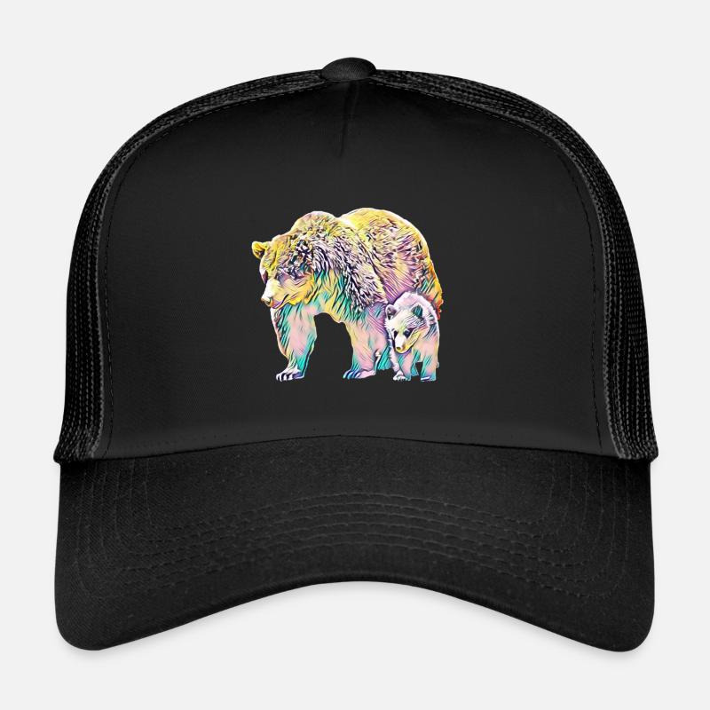 Bears - Trucker Cap - black/black