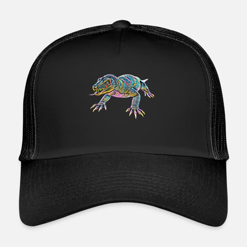 Lézard moniteur Casquette trucker 