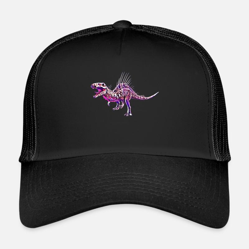 Spinosaurus - Casquette trucker - noir/noir