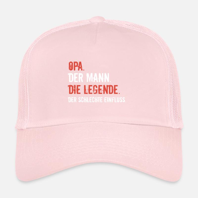 Lustiges Opa Sprüche Geschenk Trucker Cap