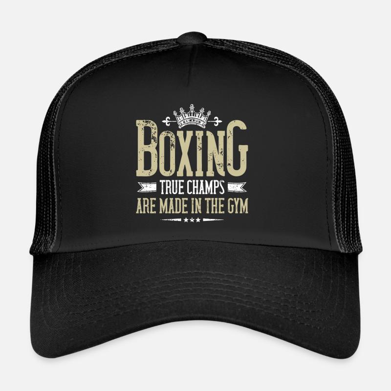 boxen champ spruch Trucker Cap