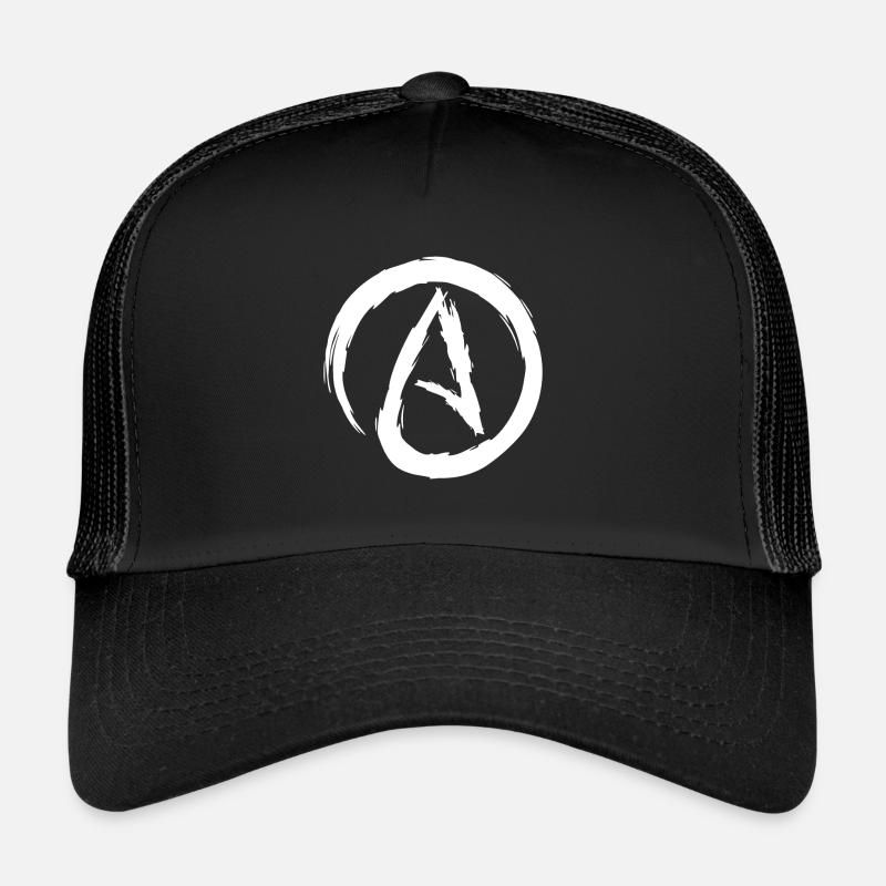 Symbole de l’athéisme athée Casquette trucker 