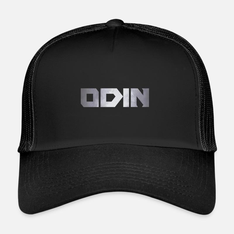 Odin - Casquette trucker  - noir/noir