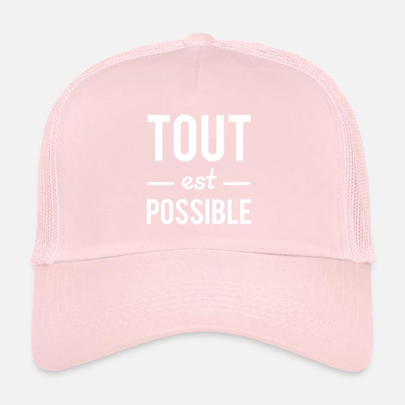 Tout est possible Casquette trucker 