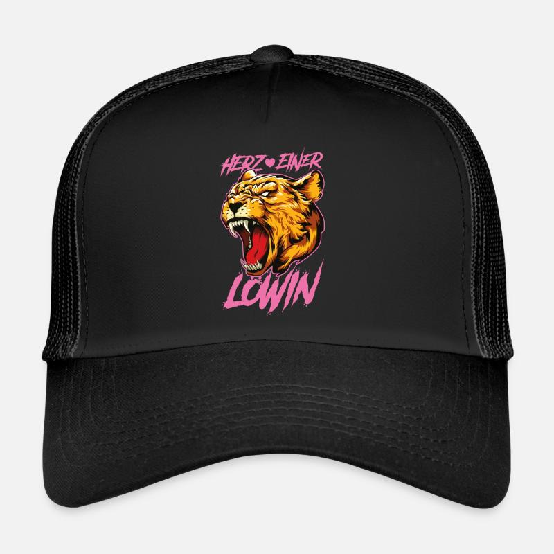 Herz einer Löwin Trucker Cap