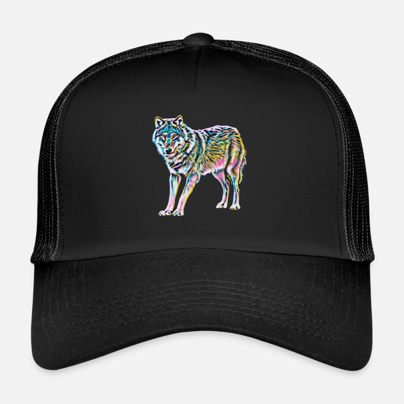wolf Trucker Cap