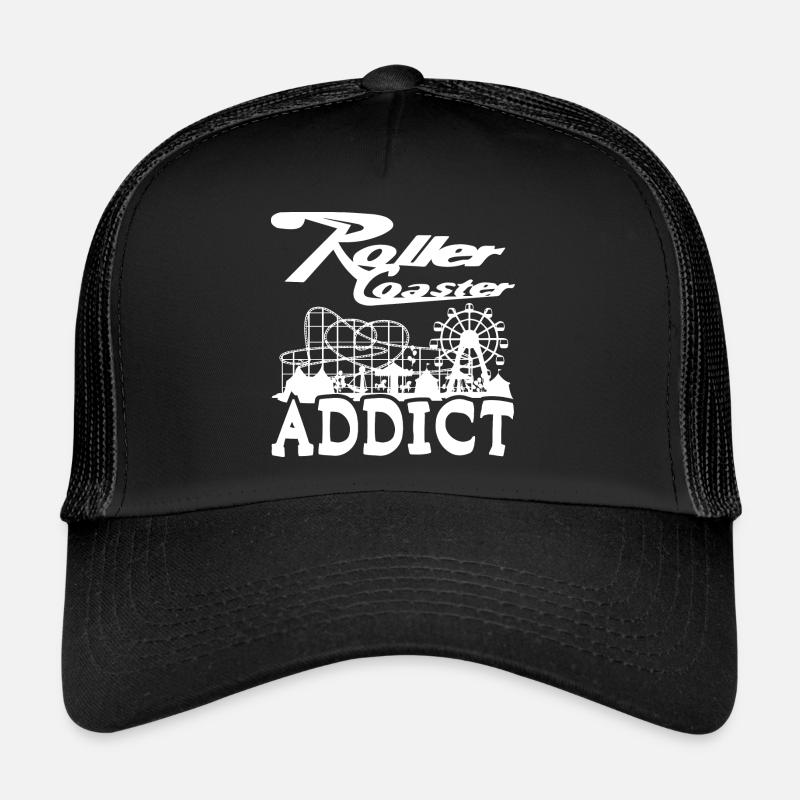 Roller Coaster Addict Casquette trucker 
