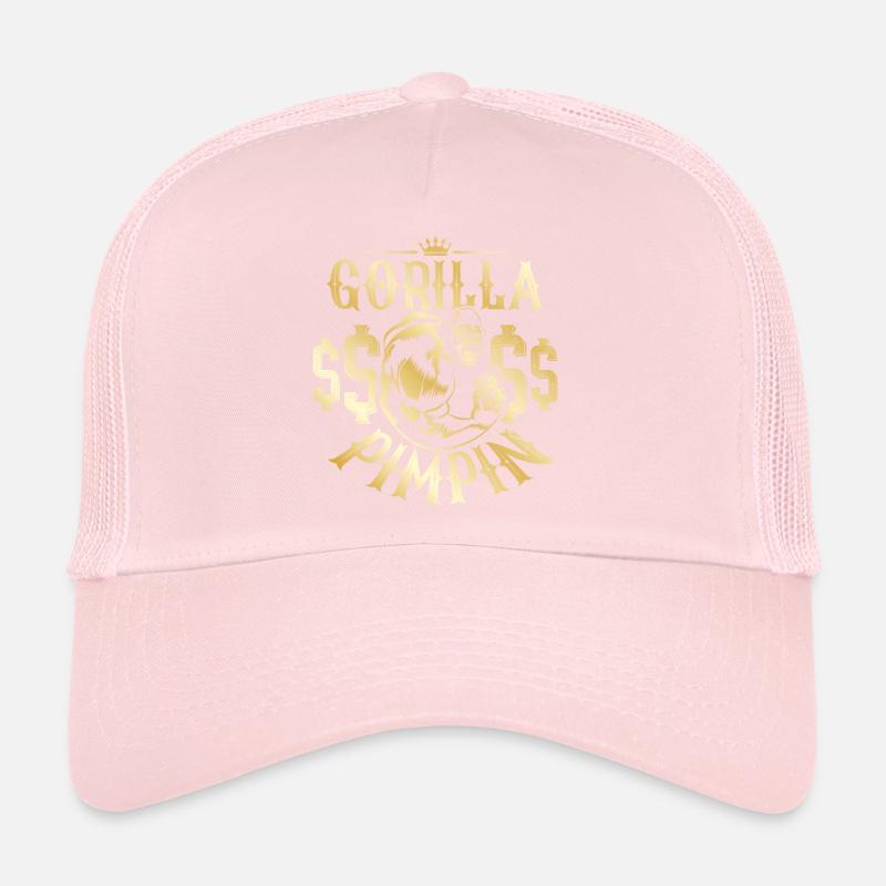 Gorilla Pimpin Hustle Casquette trucker 