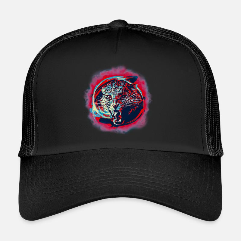 jaguard - Trucker Cap - Schwarz/Schwarz