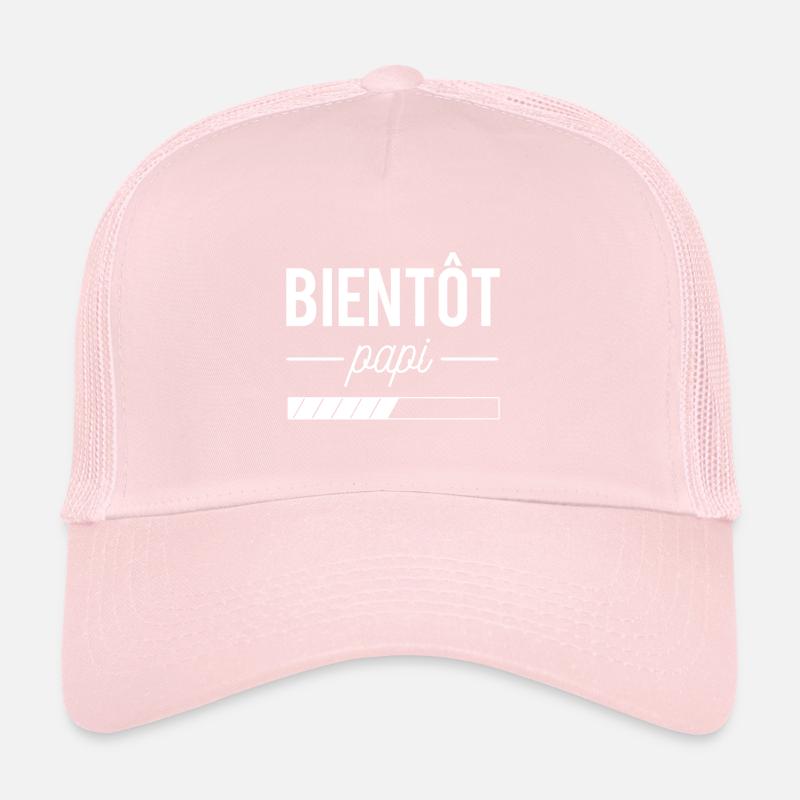 Bientôt papi annonce naissance Casquette trucker 