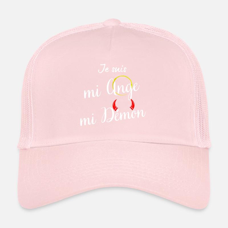 Je suis mi Ange mi Démon Casquette trucker 