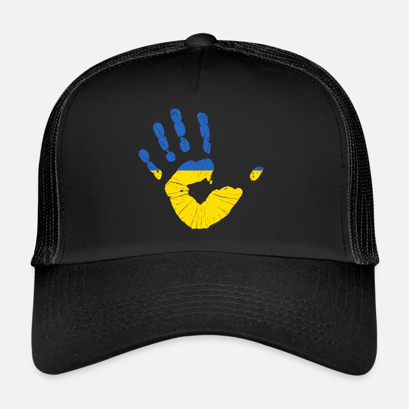 Drapeau Ukraine Drapeau ukrainien drapeau ukrainien Casquette trucker 