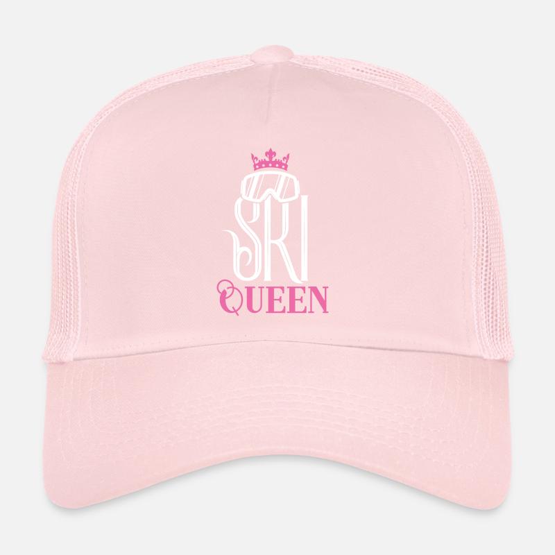 Ski Queen ski goggles saying Trucker Cap