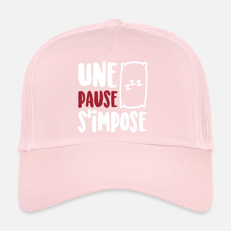 Une pause s'impose Casquette trucker 