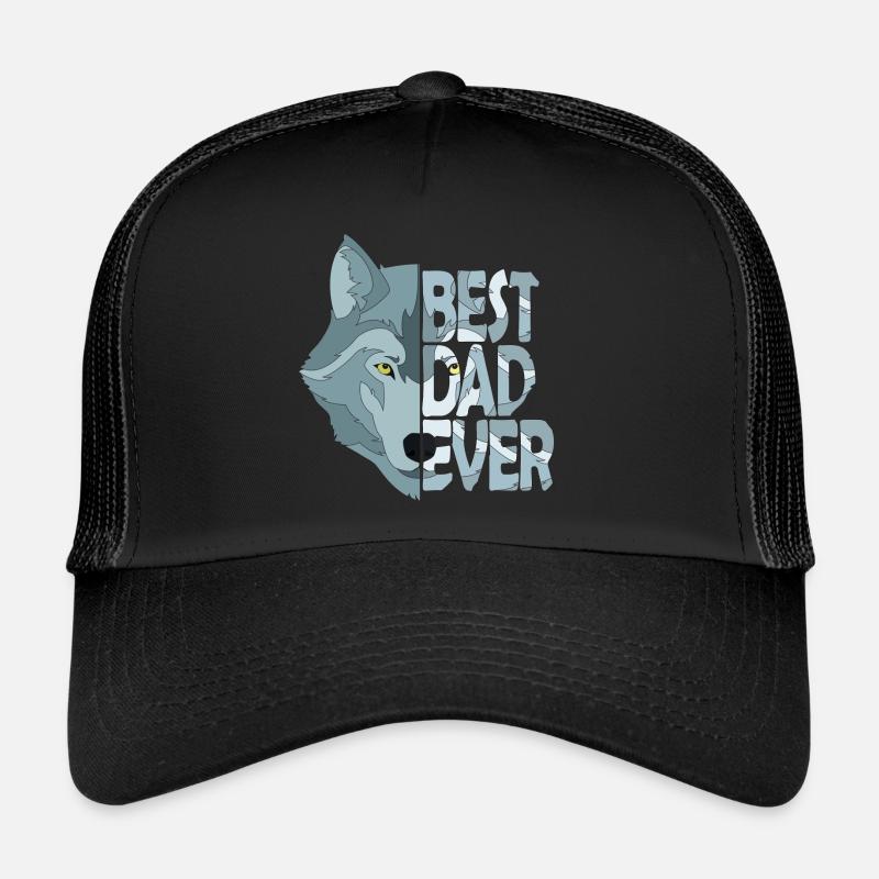 Bester Vater aller Zeiten - Trucker Cap - Schwarz/Schwarz