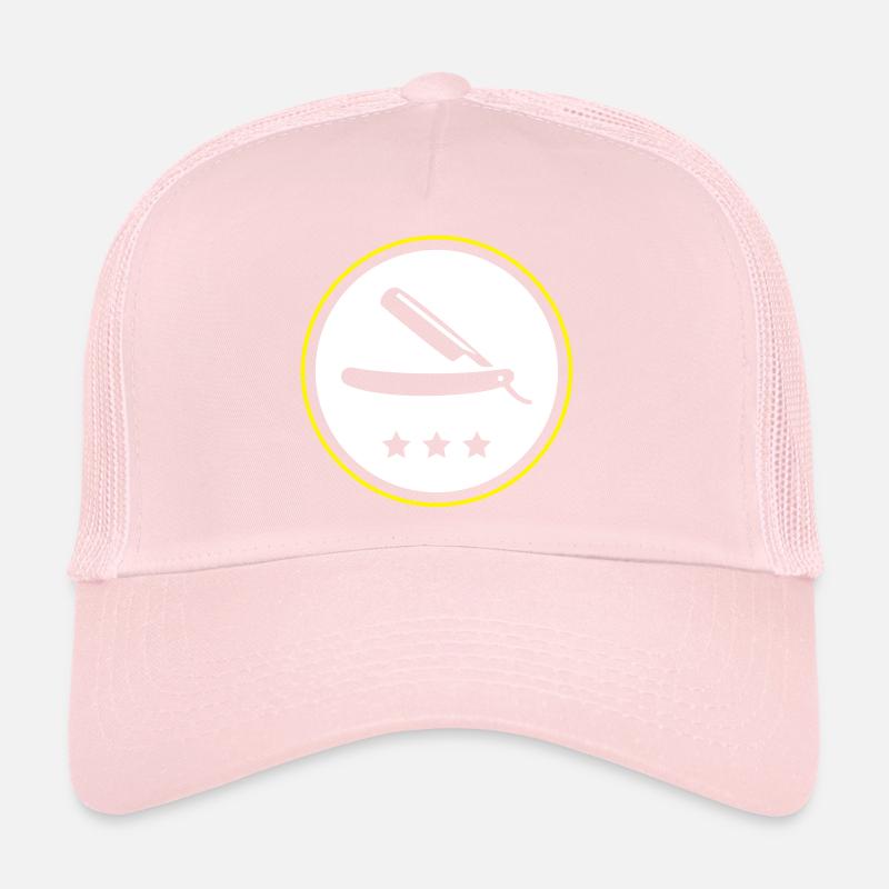 Lame de rasoir barber Casquette trucker 