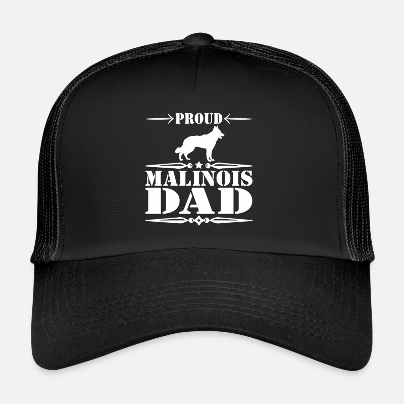 Malinois Proud Dad Trucker Cap