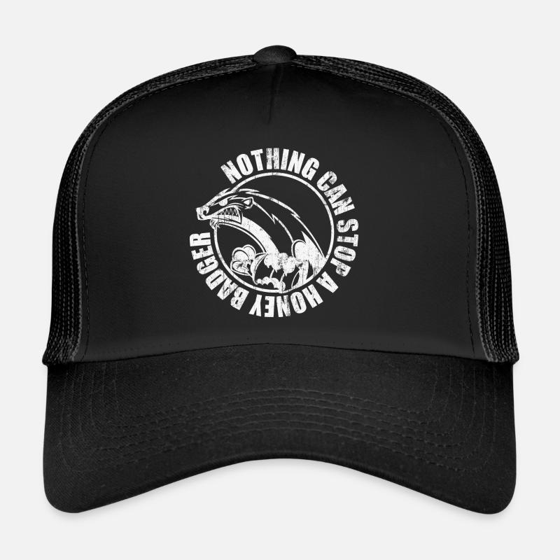 honey badger Trucker Cap