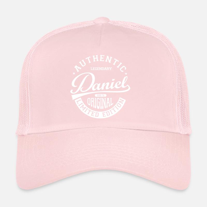 Daniel cadeau tshirt personnalisé prénom daniel Casquette trucker 