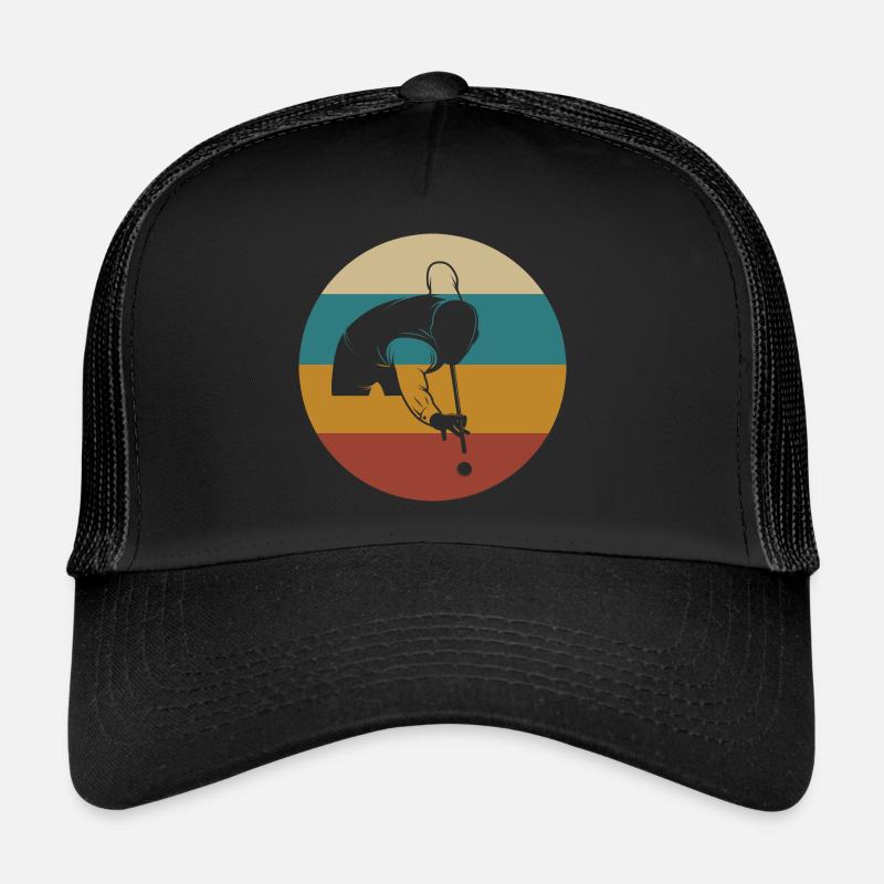 Vintage Billard Snooker pour les joueurs de billard Casquette trucker 