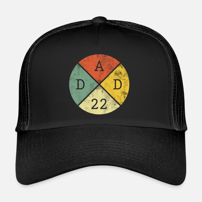 Dad 2022 Future Father Dad Vintage Trucker Cap