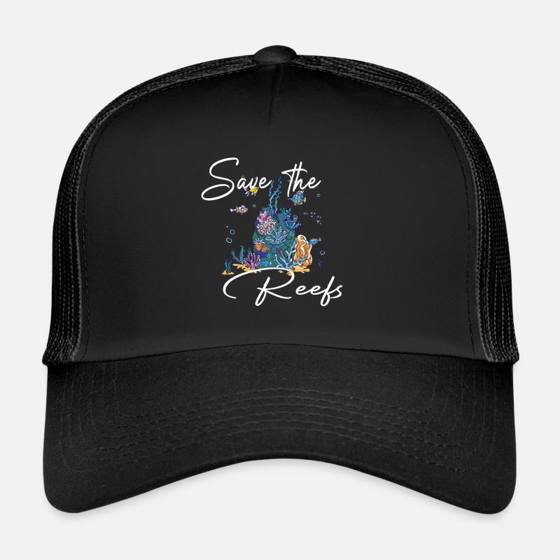 SAUVEZ LES RÉCIFS Casquette trucker 