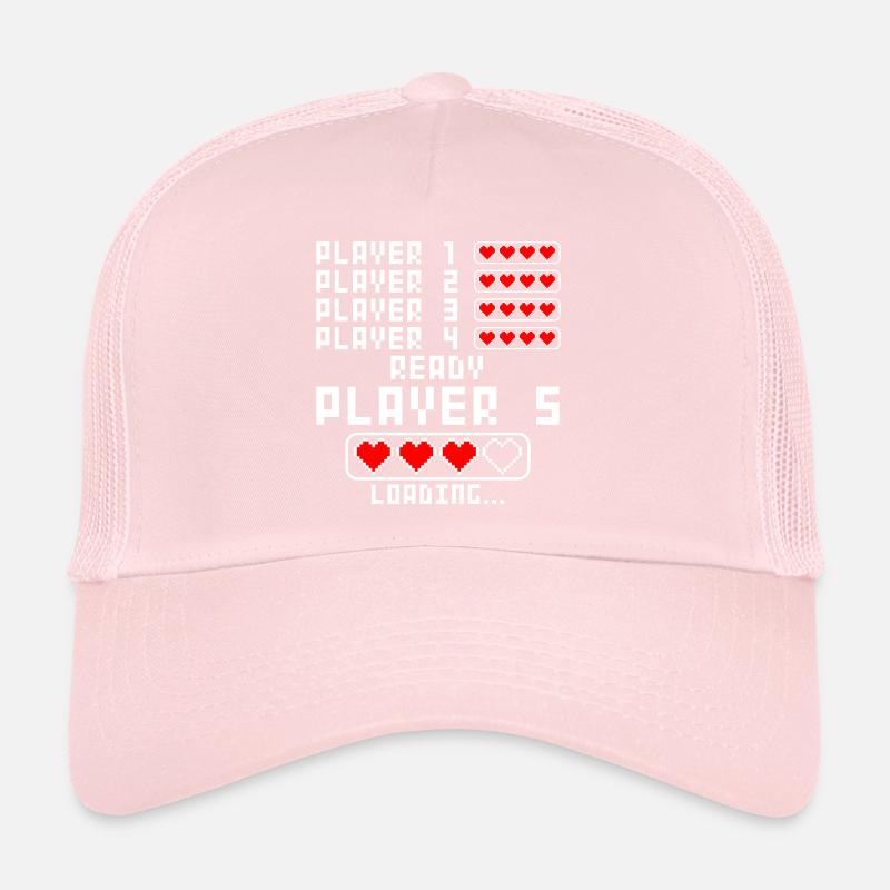 Annonce de grossesse bébé 5 enfant cinq cinquième Casquette trucker 