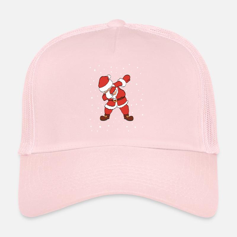 Tamponner la conception de Noël du père Noël Casquette trucker 