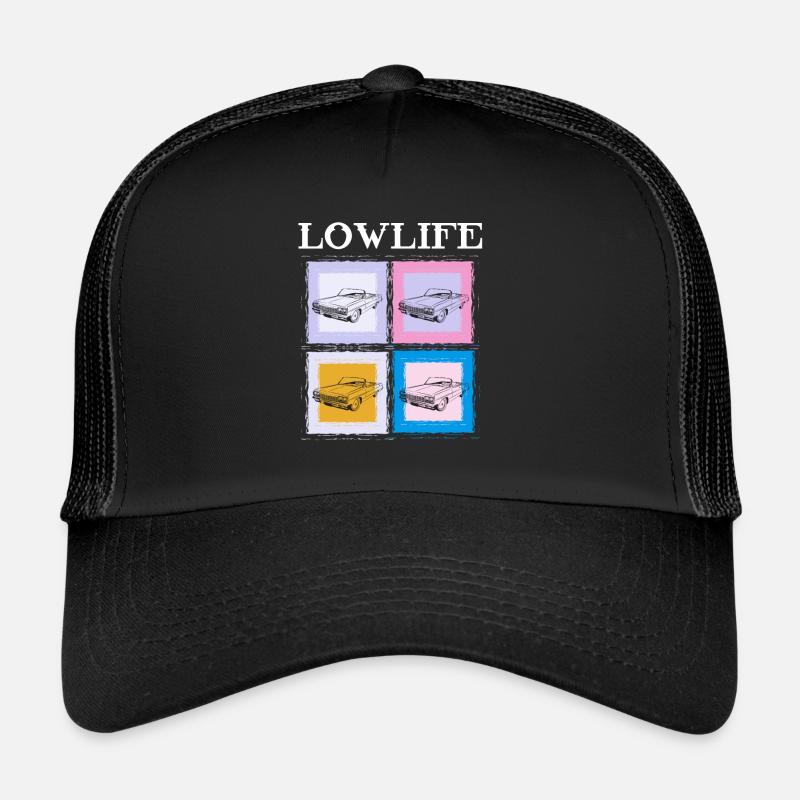Rims Speed Accelerate Break Wheel Road Design Trucker Cap