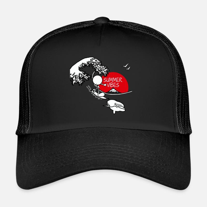Summer Vibes Plain Doddle Trucker Cap