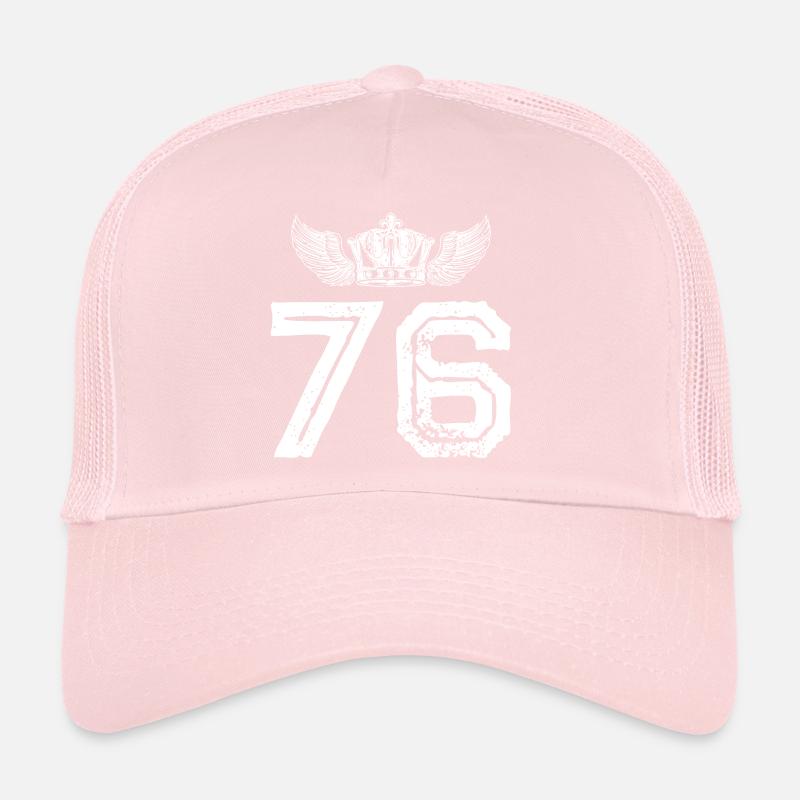 76 Couronne numérique Casquette trucker 
