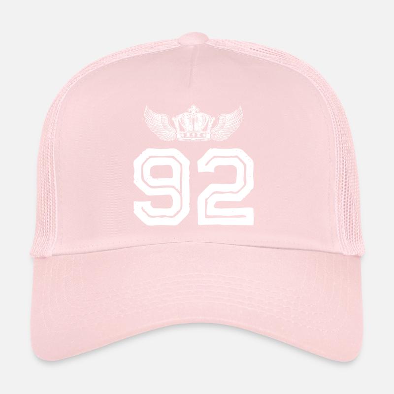 92 Couronne numérique Casquette trucker 