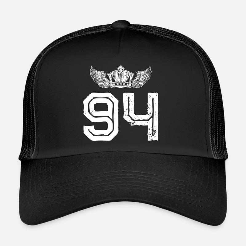 94 Couronne numérique Casquette trucker 