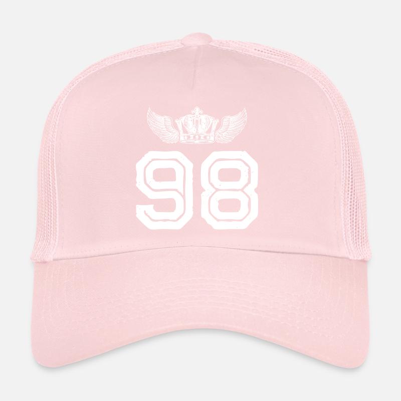 98 Couronne numérique Casquette trucker 