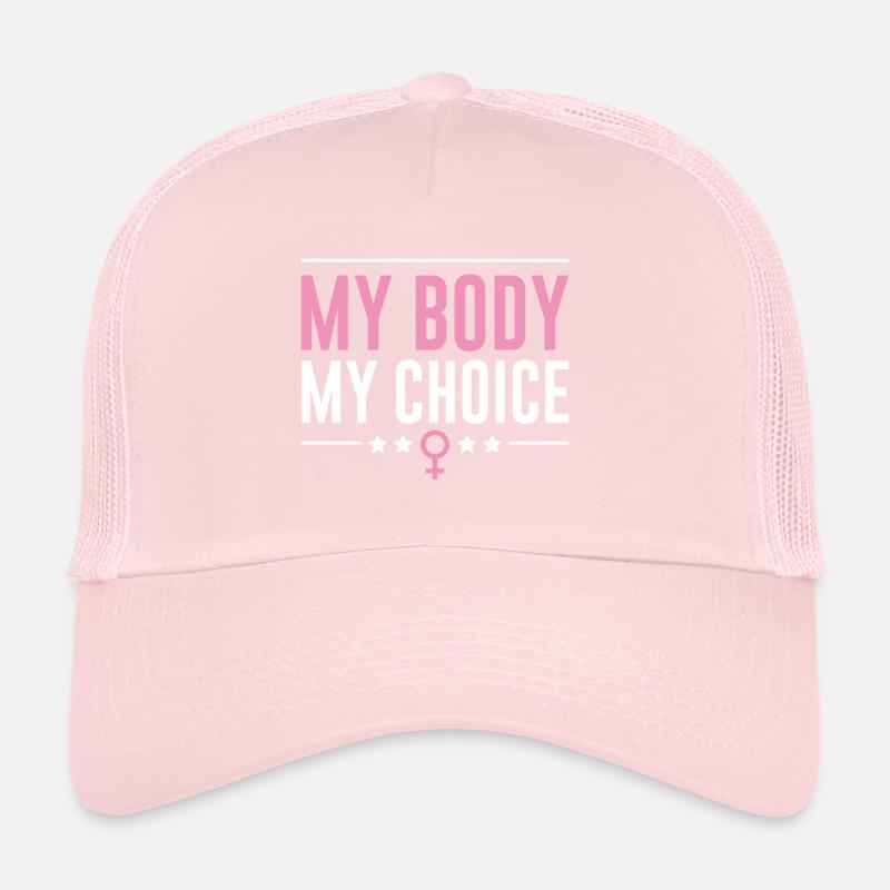 Mon corps mon choix Casquette trucker 