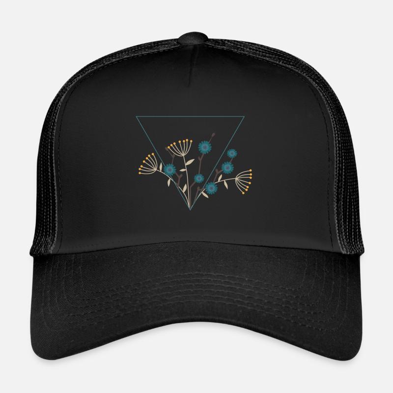 Bouquet - Trucker Cap - black/black