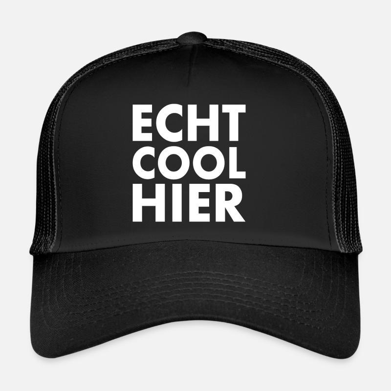 Echt cool hier Trucker Cap