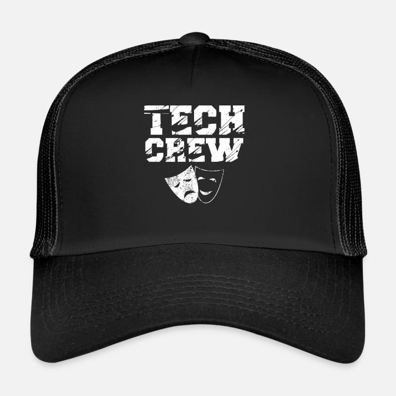 Tech Crew Sound Theater Uniform Musical Studio Trucker Cap