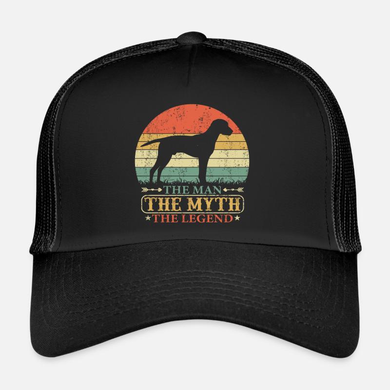 Chien de Plott Plotthound Papa Papa Maître Casquette trucker 