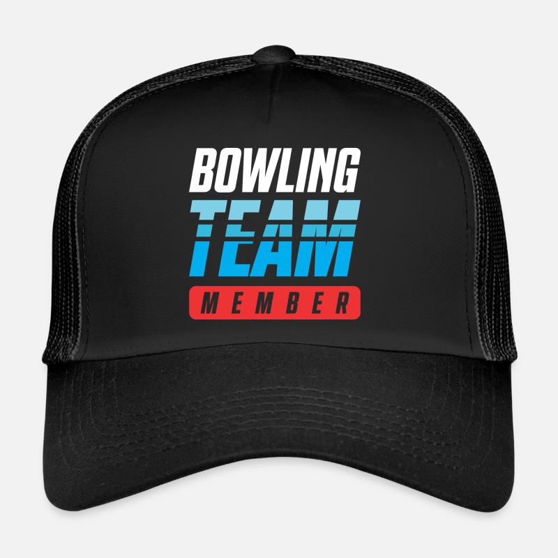 Équipe de bowling Casquette trucker 