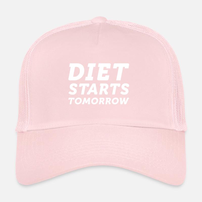 Diet Starts Tomorrow Trucker Cap