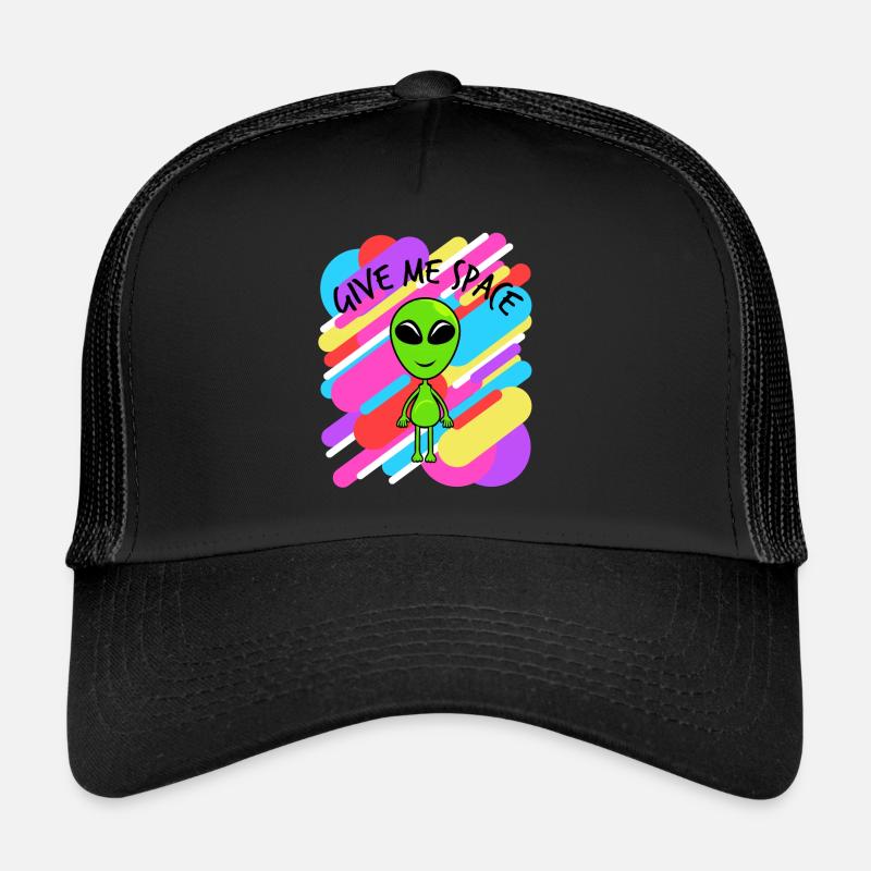 Donnez-moi de l'espace T-shirt coloré Design Casquette trucker 