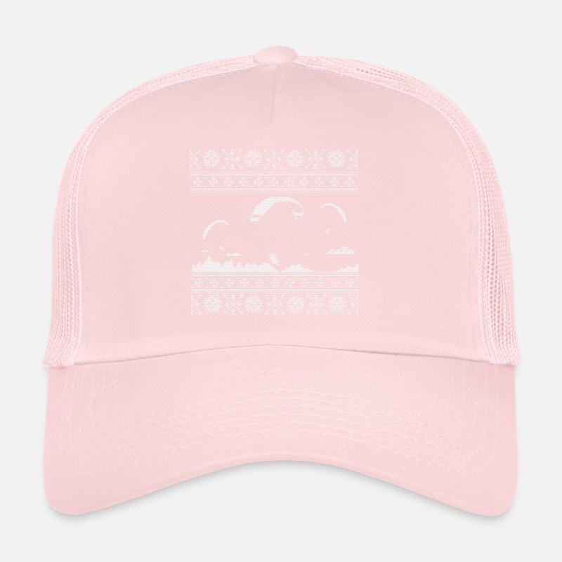 Gleitschirmflieger Strickmuster Trucker Cap