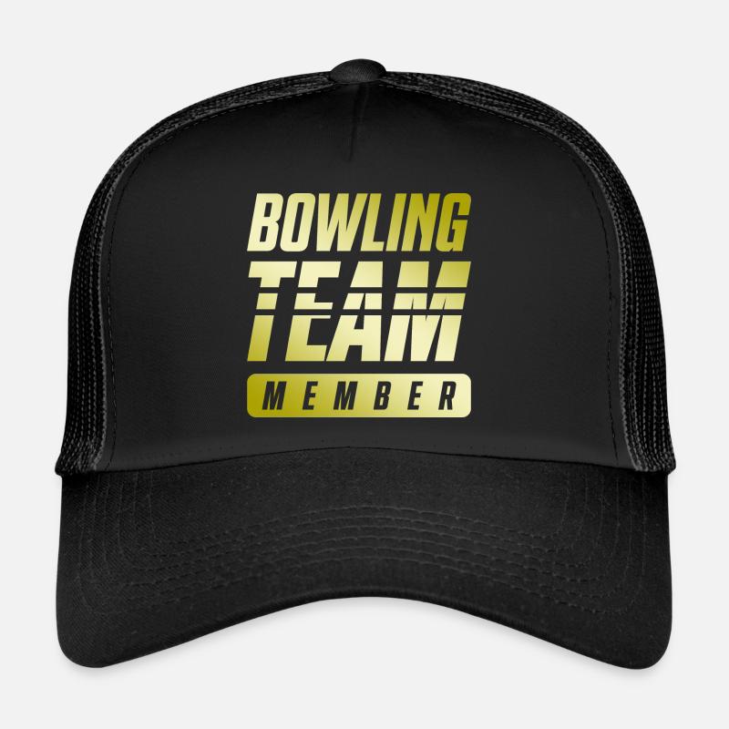 Équipe de bowling Casquette trucker 