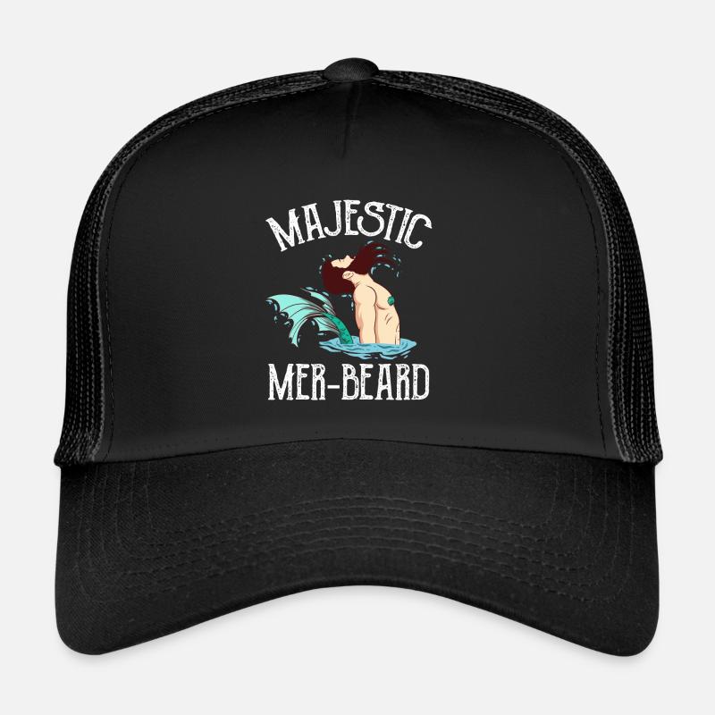 Soin du visage au poisson Heard Beard Moustache Casquette trucker 